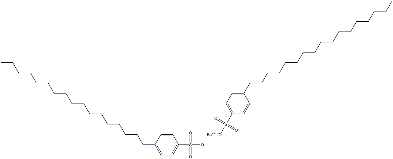 Bis(4-heptadecylbenzenesulfonic acid)barium salt Struktur