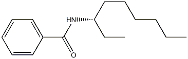 (+)-N-[(S)-1-Ethylheptyl]benzamide Struktur