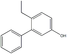 4-Ethyl-3-phenylphenol Struktur