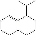 1,2,3,4,4a,5,6,7-Octahydro-1-isopropylnaphthalene Struktur