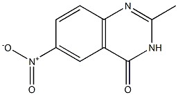 2-Methyl-6-nitroquinazolin-4(3H)-one Struktur