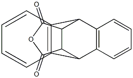 3,4-(9,10-Dihydroanthracene-9,10-diyl)tetrahydrofuran-2,5-dione Struktur