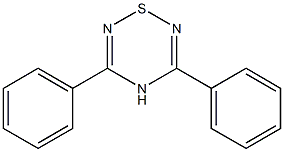 4,6-Diphenyl-5H-2-thia-1,3,5-triazine Struktur