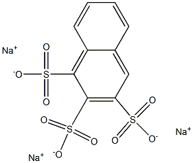 Sodium naphthalene trisulfonate Struktur