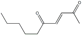 (E)-3-Decene-2,5-dione Struktur