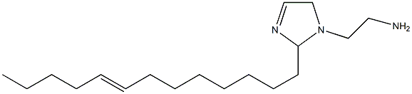 1-(2-Aminoethyl)-2-(8-tridecenyl)-3-imidazoline Struktur