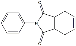 2-Phenyl-2,3,3a,4,7,7a-hexahydro-1H-isoindole-1,3-dione Struktur