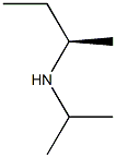 [R,(-)]-N-(1-Methylethyl)-1-methyl-1-propanamine Struktur