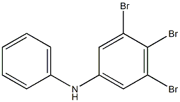 3,4,5-Tribromophenylphenylamine Struktur