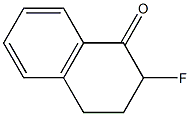 2-Fluorotetralin-1-one Struktur