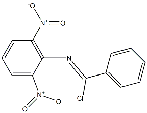 Chloro(phenyl)-N-(2,6-dinitrophenyl)methanimine Struktur