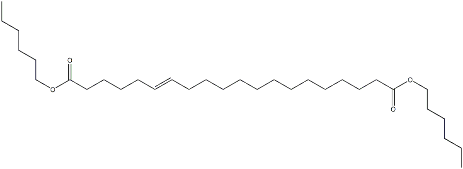 6-Icosenedioic acid dihexyl ester Struktur