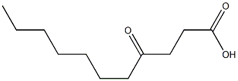 4-Oxoundecanoic acid Struktur