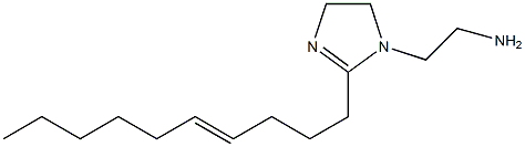 1-(2-Aminoethyl)-2-(4-decenyl)-2-imidazoline Struktur