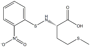 N-[(2-Nitrophenyl)thio]-L-methionine Struktur