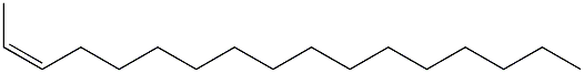 (Z)-2-Heptadecene Struktur