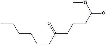 5-Oxoundecanoic acid methyl ester Struktur