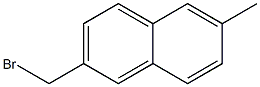 2-Bromomethyl-6-methylnaphthalene Struktur