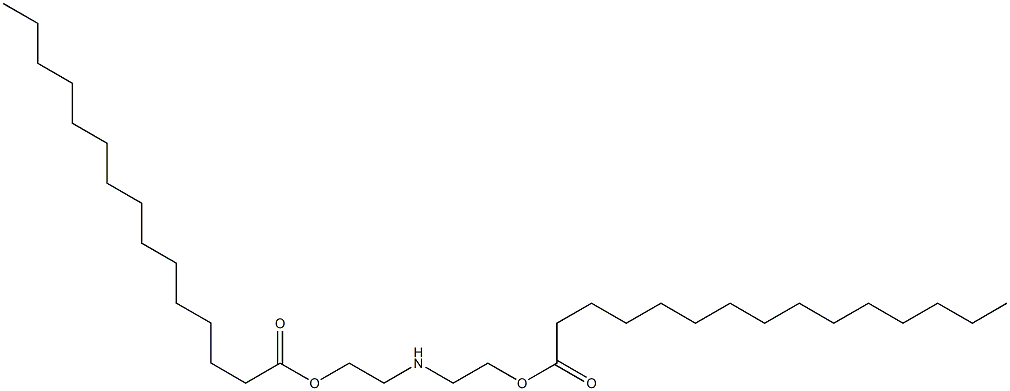 2,2'-Iminobis(ethanol pentadecanoate) Struktur