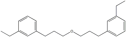 3-Ethylphenylpropyl ether Struktur