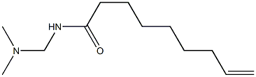 N-[(Dimethylamino)methyl]-8-nonenamide Struktur