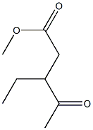 3-Ethyl-4-oxovaleric acid methyl ester Struktur