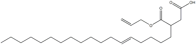 3-(5-Octadecenyl)succinic acid 1-hydrogen 4-allyl ester Struktur