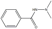 N',N'-Dimethylbenzhydrazide Struktur