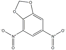 4,6-Dinitro-1,3-benzodioxole Struktur