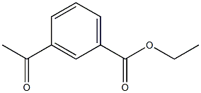 3-Acetylbenzoic acid ethyl ester Struktur