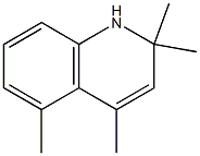 1,2-Dihydro-2,2,4,5-tetramethylquinoline Struktur