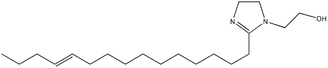 2-(11-Pentadecenyl)-2-imidazoline-1-ethanol Struktur