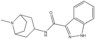 N-(8-Methyl-8-azabicyclo[3.2.1]oct-3-yl)-1H-indazole-3-carboxamide Struktur