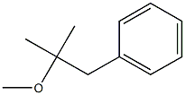 (2-Methoxy-2-methylpropyl)benzene Struktur