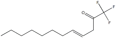 (E)-1,1,1-Trifluoro-4-dodecen-2-one Struktur