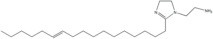 1-(2-Aminoethyl)-2-(11-heptadecenyl)-2-imidazoline Struktur