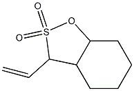 3-Vinylhexahydro-3H-1,2-benzoxathiole 2,2-dioxide Struktur