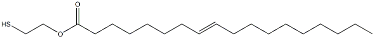 8-Octadecenoic acid 2-mercaptoethyl ester Struktur