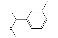 1-(Dimethoxymethyl)-3-methoxybenzene Struktur