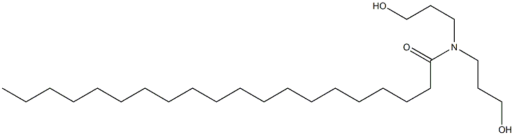 N,N-Bis(3-hydroxypropyl)arachidamide Structure