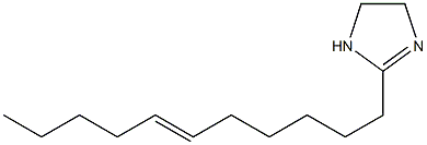 2-(6-Undecenyl)-1-imidazoline Struktur