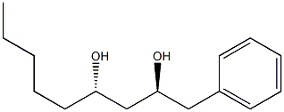 (2S,4S)-1-Phenyl-2,4-nonanediol Struktur