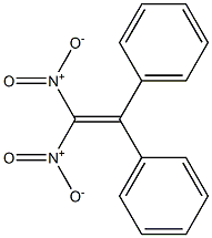 1,1-Dinitro-2,2-diphenylethene Struktur