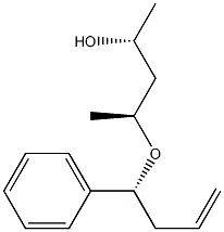 (1R,3S)-3-[[(1R)-1-Phenyl-3-butenyl]oxy]-1,3-dimethyl-1-propanol Struktur