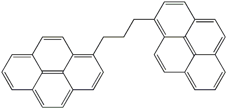 1,1'-(Trimethylene)dipyrene Struktur