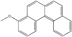 4-Methoxybenzo[c]phenanthrene Struktur