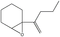 2-[(1,2-Epoxycyclohexan)-1-yl]-1-pentene Struktur