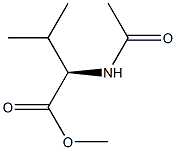 N-Acetyl-D-valine methyl ester Struktur