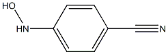 4-Cyano-N-hydroxyaniline Struktur