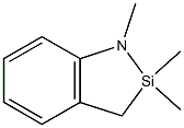 1,2,2-Trimethyl-2-silaindoline Struktur